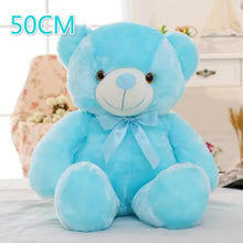 Load image into Gallery viewer, Creative Luminous LED Colorful Glowing Teddy - Plush Toy Colorful Glowing Teddy Bear Christmas Gift for Kid