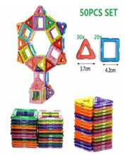 Load image into Gallery viewer, Mandotos Creative Magnet Constructors Magnetic Building Blocks Educational Construction Set For STEM Learning