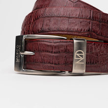 Load image into Gallery viewer, Silvio Belt Wine