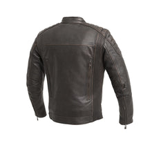Load image into Gallery viewer, Crusader Men's Motorcycle Leather Jacket