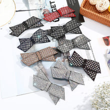 Load image into Gallery viewer, Crystal Big Bow Hair Clips For Women Girls Hair Accessories Rhinestone Hairpins Plastic Hairgirps Retro Barrette Headwear Gorgeous Hair Accessories For Women