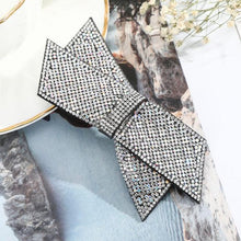 Load image into Gallery viewer, Crystal Big Bow Hair Clips For Women Girls Hair Accessories Rhinestone Hairpins Plastic Hairgirps Retro Barrette Headwear Gorgeous Hair Accessories For Women