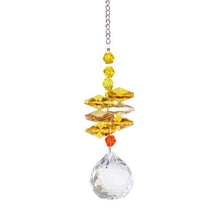 Load image into Gallery viewer, Crystal Garden Sun-catcher Hanging Crystals Prisms Ornament For Window Glass Chandelier Solar Hummingbird Owl Wind Chimes Rainbow Chaser Garden Hanging Curtain Pendant Home Decor Gift Boxed Sun Catcher Gift Idea For Mom Friends Grandma Hummingbird