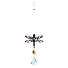 Load image into Gallery viewer, Crystal Garden Sun-catcher Hanging Crystals Prisms Ornament For Window Glass Chandelier Solar Hummingbird Owl Wind Chimes Rainbow Chaser Garden Hanging Curtain Pendant Home Decor Gift Boxed Sun Catcher Gift Idea For Mom Friends Grandma Hummingbird