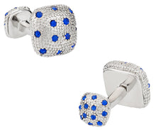 Load image into Gallery viewer, Crystal Pave Cufflinks