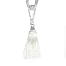 Load image into Gallery viewer, Curtain Tiebacks Tassel Curtain Clips Rope Curtain Tie Backs Holdbacks Decorative Curtain Holder Accessories For Drape Curtain Holdbacks Braided Buckle Home Decorative Window Drapery Ball Tassels Tieback 50cm