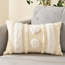 Load image into Gallery viewer, Cushion Cover Cotton Linen Pillowcase Tufted Beige Decorative Fashionable Cotton Hand-Woven Throw Pillow Covers Tufted Pillow Covers Bedroom Throw Pillow Cushion For Bed Home