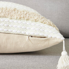 Load image into Gallery viewer, Cushion Cover Cotton Linen Pillowcase Tufted Beige Decorative Fashionable Cotton Hand-Woven Throw Pillow Covers Tufted Pillow Covers Bedroom Throw Pillow Cushion For Bed Home