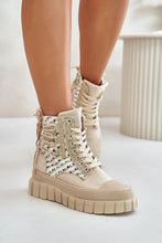 Load image into Gallery viewer, Women's high-top sneakers