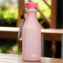 Load image into Gallery viewer, Cute 550ML Candy Color Free Water Bottles Leak-proof Drinking Cup Kettle Outdoor Sports Water Bottle for Travel Running Camping