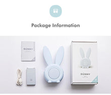 Load image into Gallery viewer, Cute Bunny Ear LED Digital Alarm Clock Electronic Kids Alarm Clock for Kids Children's Alarm Clocks for Girls Boys Bedroom Night Light for Kids Touch Control and Snoozing with USB Sound Control Rabbit Night Lamp Desk Clock Home Decoration