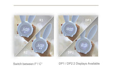 Load image into Gallery viewer, Cute Bunny Ear LED Digital Alarm Clock Electronic Kids Alarm Clock for Kids Children's Alarm Clocks for Girls Boys Bedroom Night Light for Kids Touch Control and Snoozing with USB Sound Control Rabbit Night Lamp Desk Clock Home Decoration