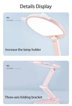 Load image into Gallery viewer, Cute Cat LED Table Lamp Children Study Eye Protection Desk Lamp 3600/6400mAh Long Battery Life Smart Bedroom Night Lamp Decorative Table Lamp Cute Study Lamps for Bedroom Décor