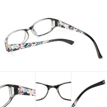 Load image into Gallery viewer, Cute Clear Optical Glasses Frame Women Square Frame Retro Eyeglasses High Definition Reading Glasses Unisex Anti Blue Light Eyeglasses Ultra Light PC Frames Glasses Vision Care Eyewear +1.00~4.00