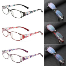 Load image into Gallery viewer, Cute Clear Optical Glasses Frame Women Square Frame Retro Eyeglasses High Definition Reading Glasses Unisex Anti Blue Light Eyeglasses Ultra Light PC Frames Glasses Vision Care Eyewear +1.00~4.00