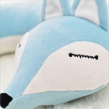 Load image into Gallery viewer, Cute Fox Animal Cotton Plush U Shape Neck Pillow Travel Car Home Pillow Nap Animal Pillow Health Care with Eye Mask Cute Fox U Shaped Neck Pillow for Car Airplane Traveling ,Animal Plush Stuffed Travel Pillow Travel Pillows Cartoon Planes Fox Animal