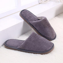 Load image into Gallery viewer, Cute Purple House Slippers Women Winter Cat Fluffy Slides Livingroom Warm Shoes Soft Indoor Cute Animal Flat Indoor Women House Shoes Fluffy Furry Plush Fleece Lined Warm Soft Comfort Shoes