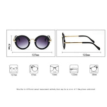 Load image into Gallery viewer, Cute Round Polarized Sunglasses for Kids Girls Boys UV400 Protection Fashionable & Children's Sunglasses New Cute Baby Round Frame & Colorful Sunshade Mirror For Kids