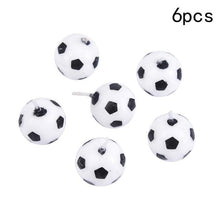 Load image into Gallery viewer, Cute Soccer Ball Football Candles For Birthday Party Kid Football Cake Candles Birthday Candles Soccer Candles Cupcake Toppers Cake Decorating Supplies Decor Wedding Garden Decoration Party Cake