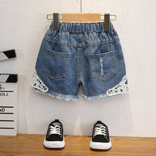 Load image into Gallery viewer, Cute Summer Girls' Lace Shorts for Ages 3-8 - # GIAA21610001