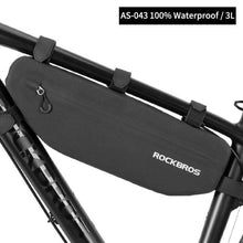 Load image into Gallery viewer, Cycling Bicycle Bags Top Tube Front Frame Bag Waterproof Road Dirt-resistant Bike Accessories Bags Bike Frame Bag Waterproof Bike Elegant Design Bag Bicycle Under Top Tube Bag Corner Pouch Storage Bag For Cycling Accessories