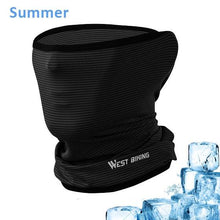 Load image into Gallery viewer, Cycling Headwear Winter Men Anti-sweat Breathable Cycling Face Cover Running Bicycle Bandana Sports Scarf Headband Neck Gaiter Face Mask Scarf Dust Sun Protection Cool Lightweight Windproof Breathable Fishing Hiking Running Cycling