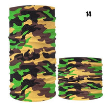 Load image into Gallery viewer, Cycling Mask Outdoor Sports Magic Head Scarf Printing Headband Bike Wrist Band Bandana for Windproof Sunscreen Bike Masks Bandanas Women Men Neck Gaiter Cover Turban Multipurpose Balaclava Elastic UV Face Shields for Women