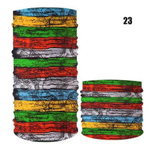 Load image into Gallery viewer, Cycling Mask Outdoor Sports Magic Head Scarf Printing Headband Bike Wrist Band Bandana for Windproof Sunscreen Bike Masks Bandanas Women Men Neck Gaiter Cover Turban Multipurpose Balaclava Elastic UV Face Shields for Women