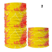 Load image into Gallery viewer, Cycling Mask Outdoor Sports Magic Head Scarf Printing Headband Bike Wrist Band Bandana for Windproof Sunscreen Bike Masks Bandanas Women Men Neck Gaiter Cover Turban Multipurpose Balaclava Elastic UV Face Shields for Women