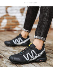 Load image into Gallery viewer, Cycling Mens Waterproof Outdoor Hiking Sneakers Men's Trail Running Shoes Fashion Hiking Sneakers For Men Tennis Cross Training Shoe Mens Casual Outdoor Walking Workout Footwear
