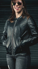 Load image into Gallery viewer, Cyclone - Women's Motorcycle Leather Jacket