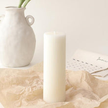 Load image into Gallery viewer, Cylinder DIY Soy Candle Home Decoration Handmade Scented Candles Aromatherapy Romantic Dinner Pillar Candles Clean Burning Dinner Candles for Wedding Home Décor Party Restaurant Spa Candles