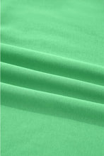 Load image into Gallery viewer, Solid Puff Sleeve Top and Drawstring Pants Set