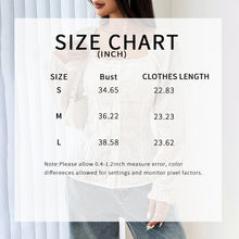 Load image into Gallery viewer, Women’s Square Neck Eyelet Lace Blouse – Puff Sleeve Hollow-Out Button Top