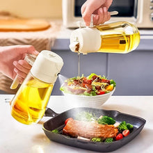 Load image into Gallery viewer, 470ML Olive Oil Sprayer Dispenser For Cooking BBQ 2 In 1 Glass Oil Vinegar Soy Sauce Spray Kitchen Oil Bottle For Air Fryer