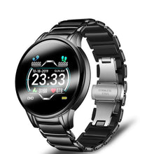 Load image into Gallery viewer, New Ceramic Smart Sport Fitness Watch For Women With Heart Rate Blood Pressure Monitor For Android and IOS Sistems Sport Multifunctional Steel Belt Smartwatch