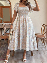 Load image into Gallery viewer, Plus Size Backless Midi Dress – Elegant Pleated Summer Party Dress
