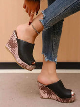 Load image into Gallery viewer, High Quality Leather : High Heel Sandals