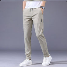 Load image into Gallery viewer, Men’s Straight Leg Sweats – Lightweight, Casual, Korean-Inspired Comfort