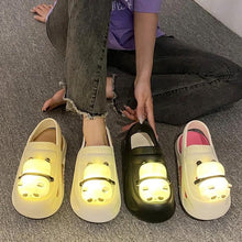 Load image into Gallery viewer, Mandotos Panda Lamp Light Up Slippers Sandals For Women EVA Comfort Non Slip Sole Summer