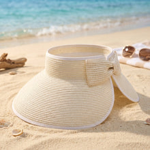 Load image into Gallery viewer, Women’s Foldable Straw Sun Hat