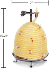 Load image into Gallery viewer, All-Natural Beeswax Candle — Up to 120 Hours of Brilliant, Clean Light