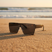 Load image into Gallery viewer, Square Metal Frame Sunglasses – Hip-Hop European Fashion