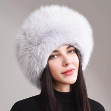 Load image into Gallery viewer, 🧢 Women’s Winter Genuine Leather Ethnic Style Ear Protection Hat