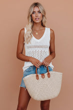Load image into Gallery viewer, Women’s Solid Color Thin White Pullover Vest