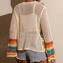 Load image into Gallery viewer, Women's Elegant Crochet Cardigan
