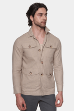 Load image into Gallery viewer, The Slim Safari Coat (Natural)