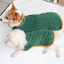 Load image into Gallery viewer, Absorbent Pet Bathrobe With Waist-wrapped Microfiber