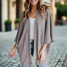 Load image into Gallery viewer, Women’s Bat Sleeve Knit Cardigan