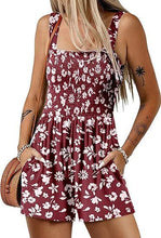 Load image into Gallery viewer, 🌺 Floral Print Sleeveless Beach Jumpsuit